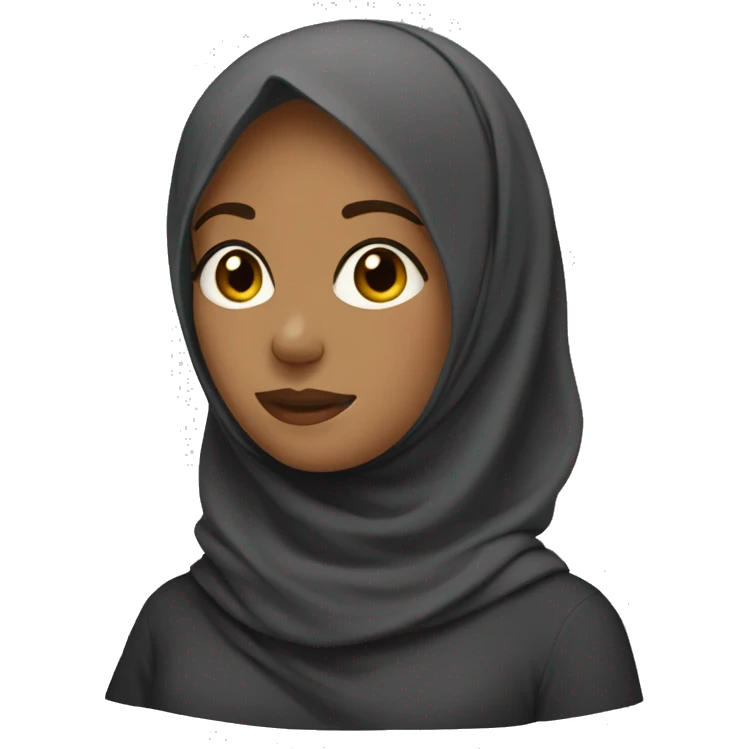 musim female in hijab emoji