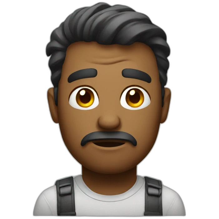 a frustrated developer emoji