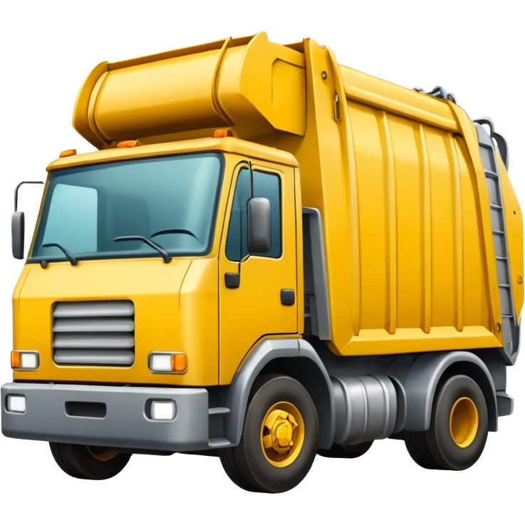 garbage truck emoji