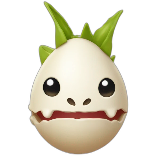Oeuf de dragon emoji