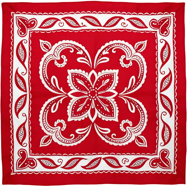 patterned bandana emoji