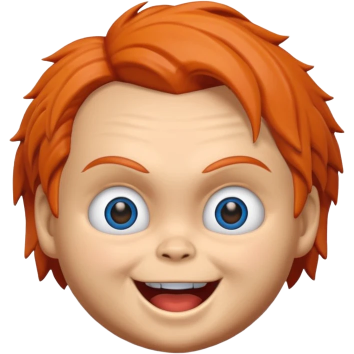 Un emojin de chuky emoji