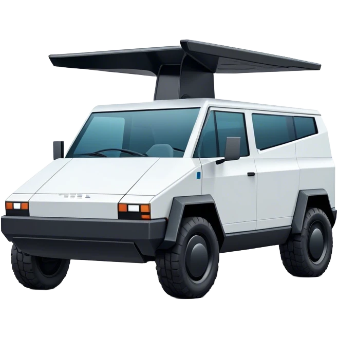 Tesla Cybertruck emoji