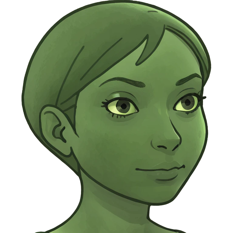 A girl emoji