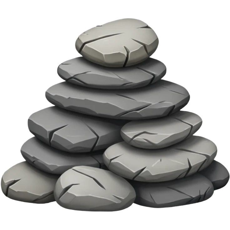 Stone emoji