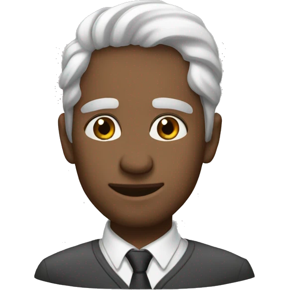 белый пудель  emoji