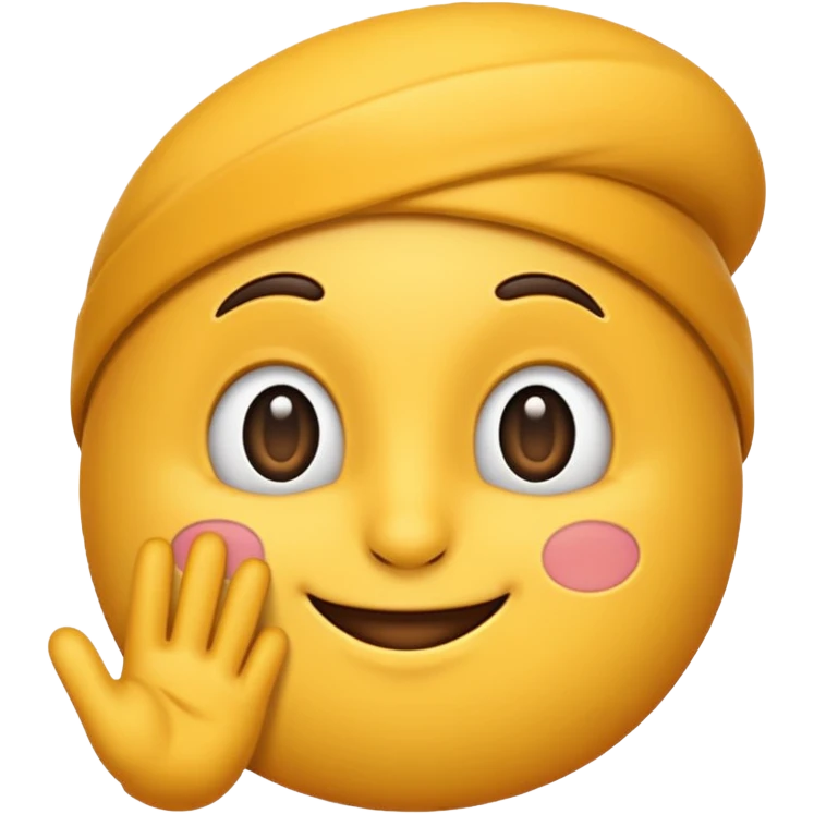 Bonjour emoji