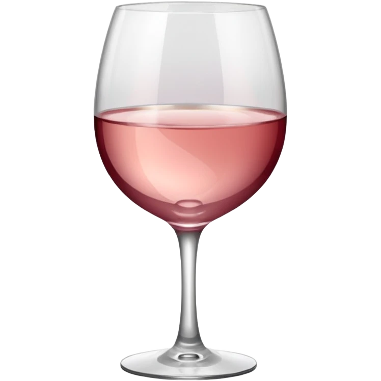 Rose wine emoji