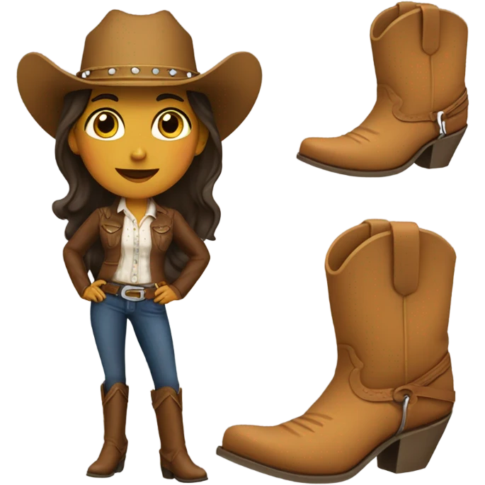 Cowgirl emoji