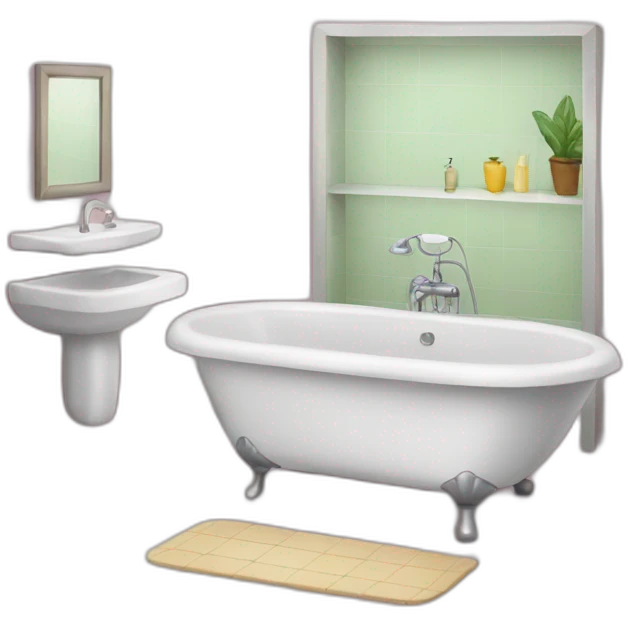 Bathroom emoji