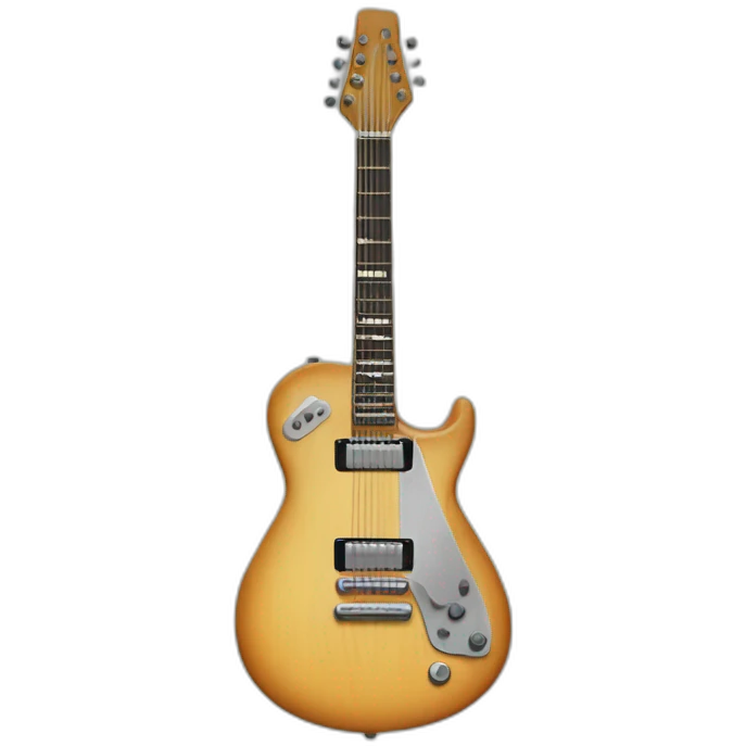 guitare électrique emoji