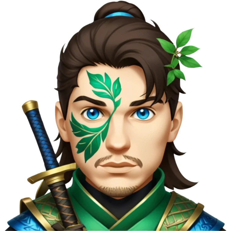 Emerald Samurai emoji