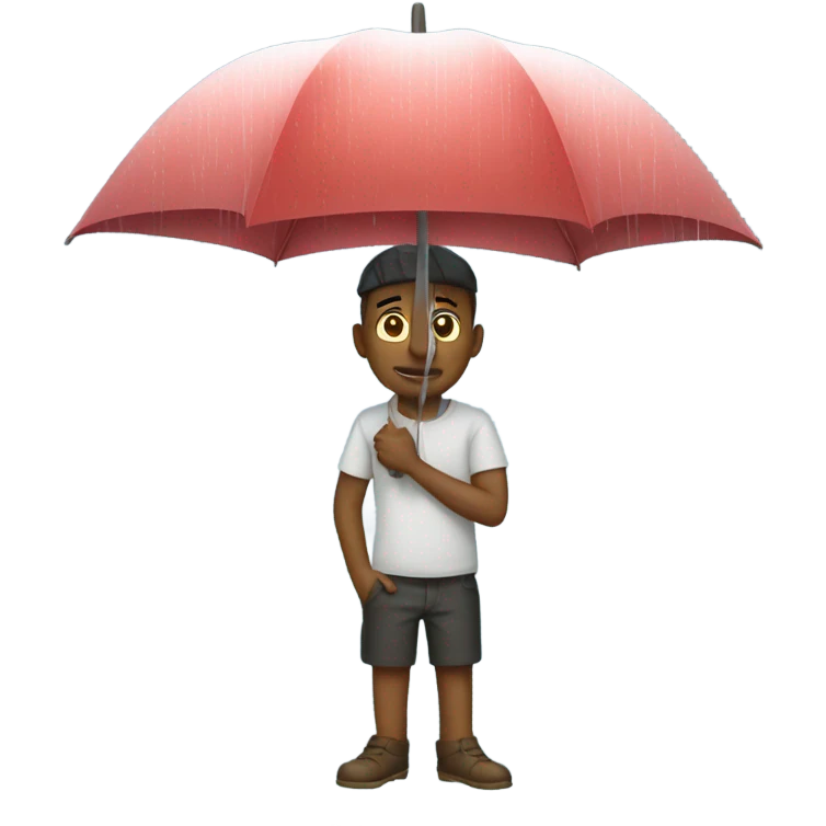 rain emoji
