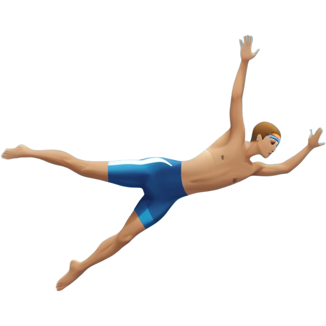 An icon showing an athlete mid-flip diving from a high springboard into a clear blue pool. The design captures the elegance of the twist, the splash below, and the height of the jump. Transparent background emphasizes the precision, grace, and thrill of diving as a sport. emoji