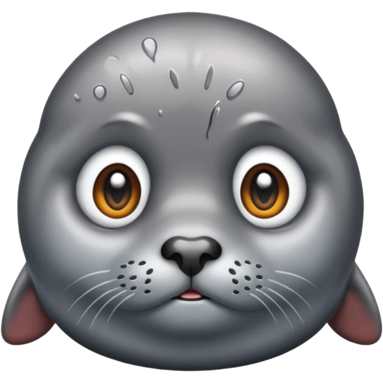 sad seal barking emoji