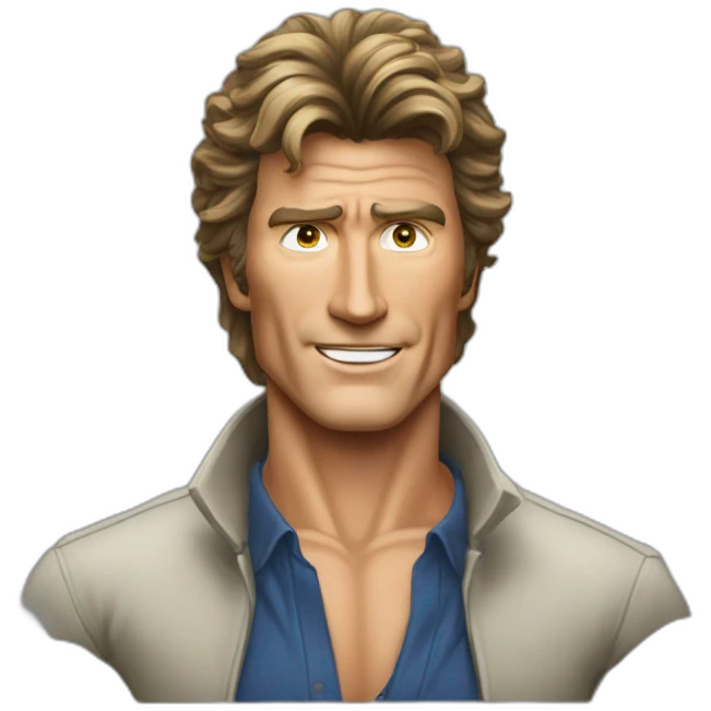 mugiwara-no-hasselhoff emoji