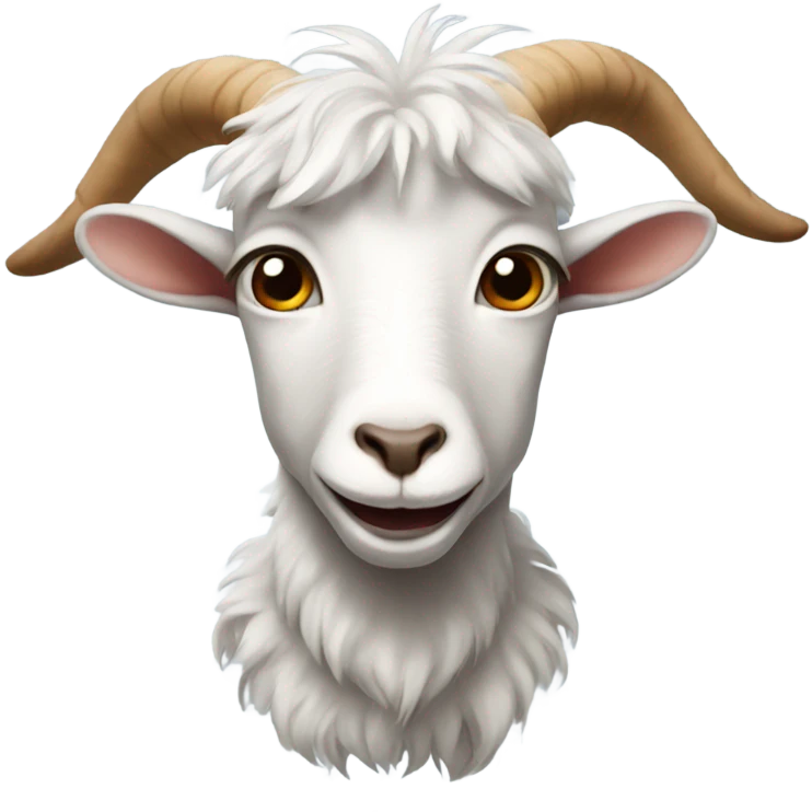 Einstein goat  emoji