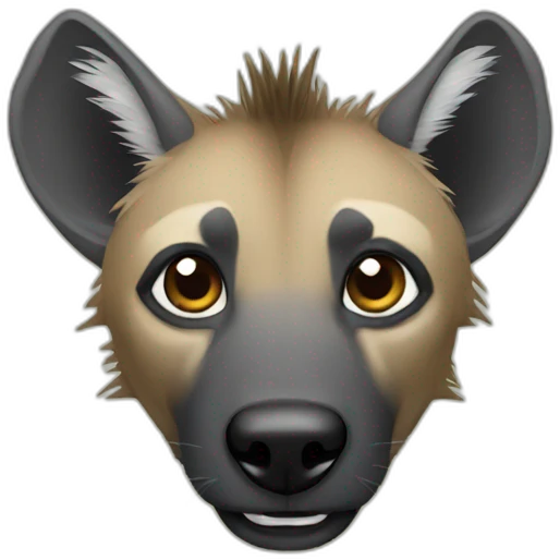 Hyena emoji