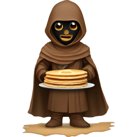 Jawa with pancakes emoji