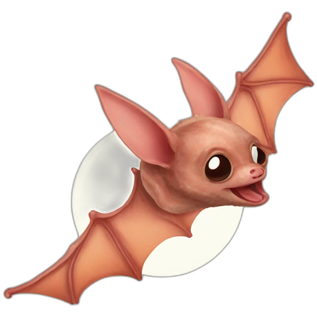 Bacon bat emoji