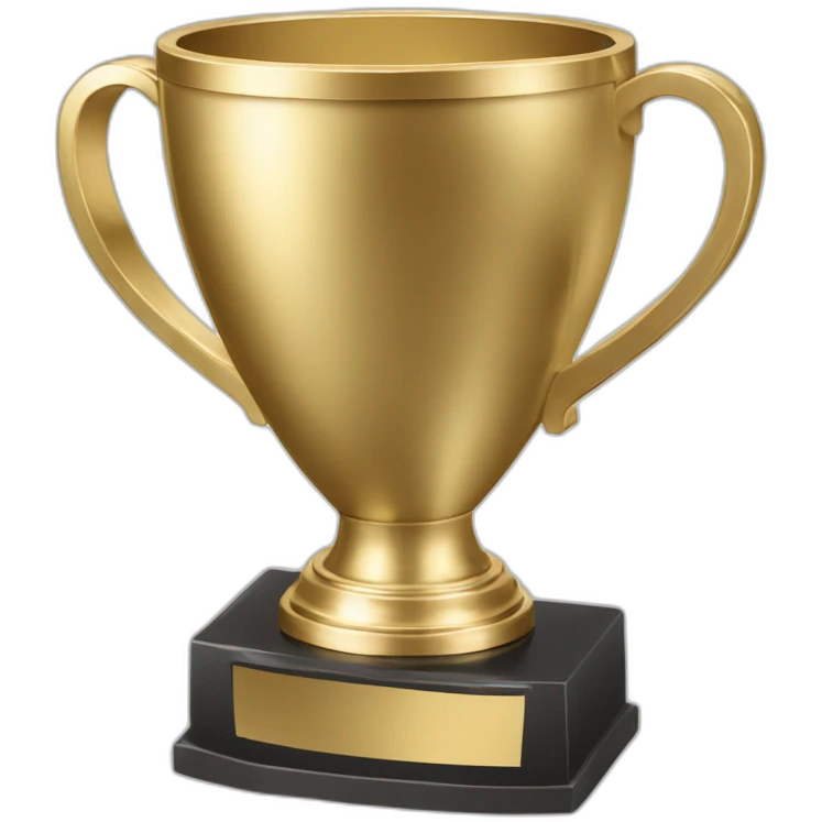 Trophée de la ligue des champions emoji
