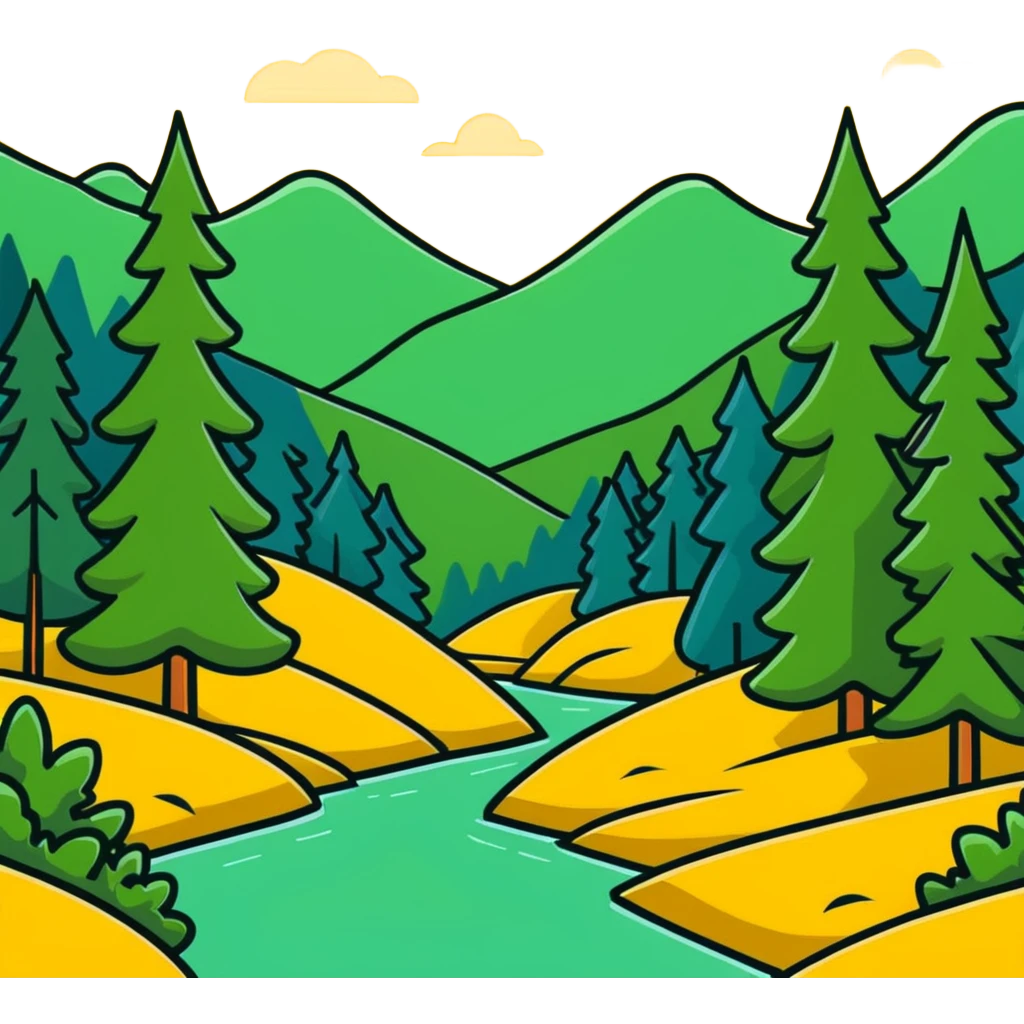 forest landscape emoji