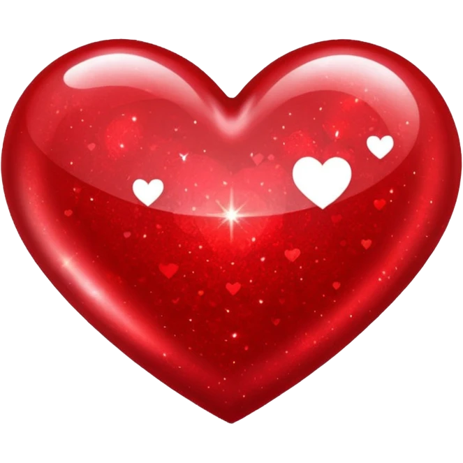 Sparkly heart  emoji