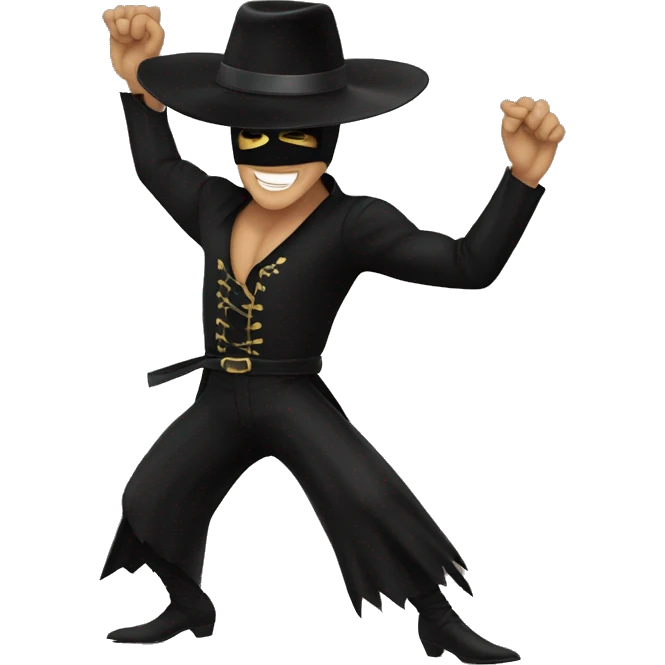 zorro bailando emoji