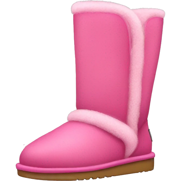 Pink Ugg boots emoji