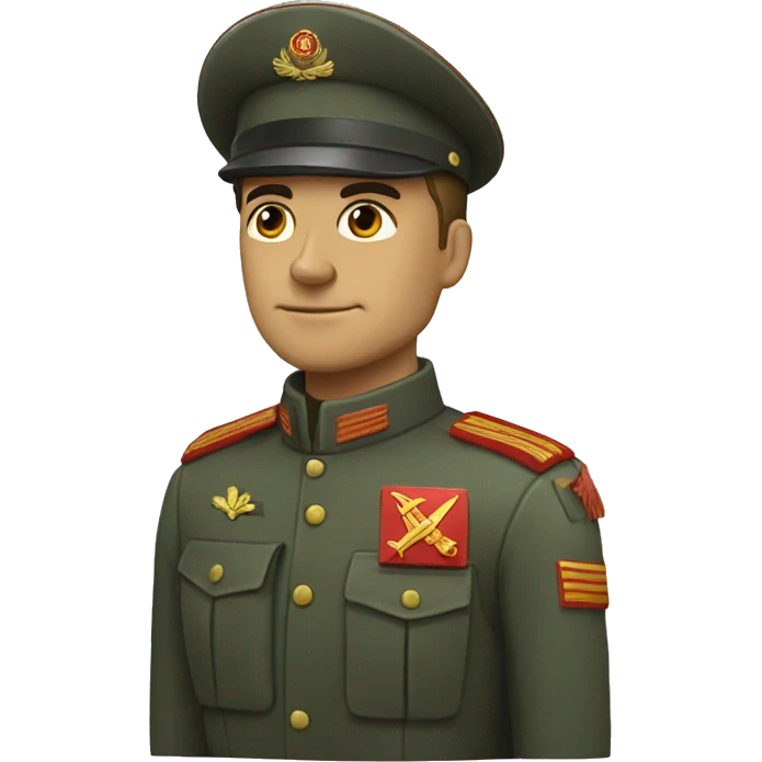 the USSR Soldier emoji