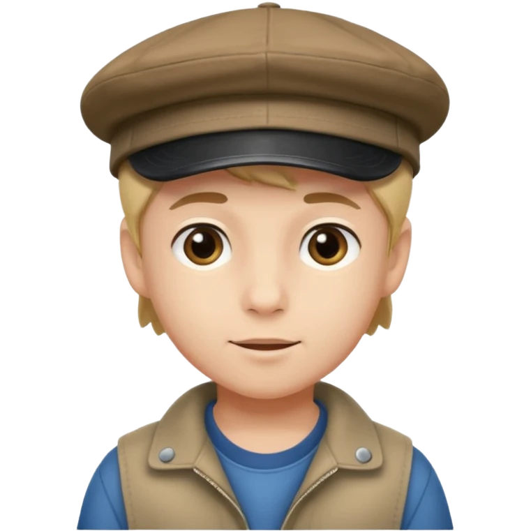 Boy with casquette  emoji