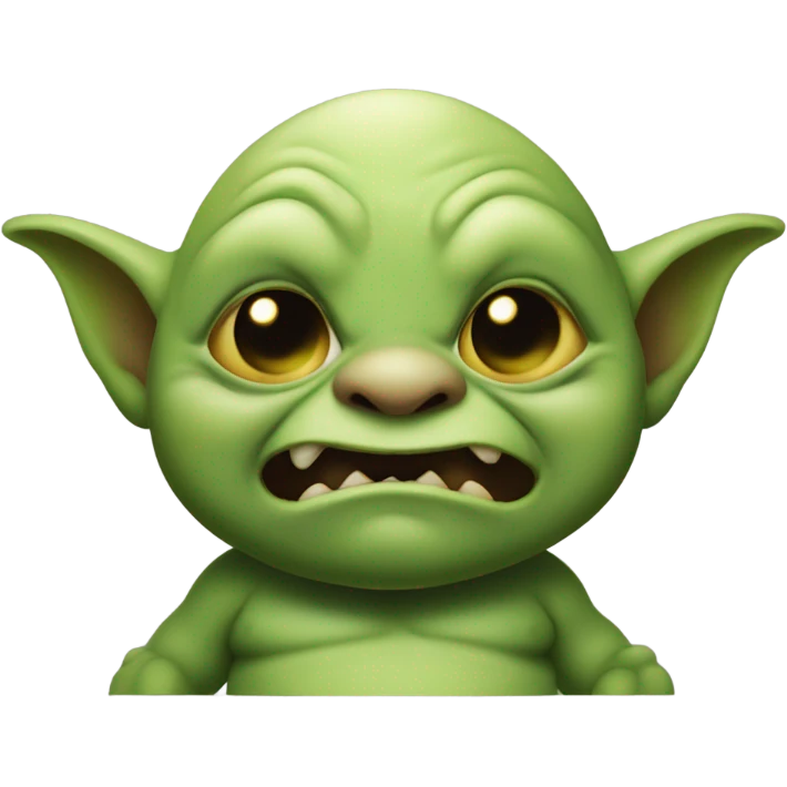 Tummy goblin emoji