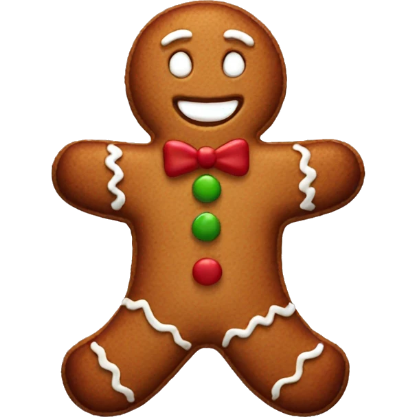 gingerbread  emoji