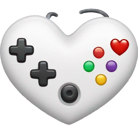 Heart with game controller  emoji