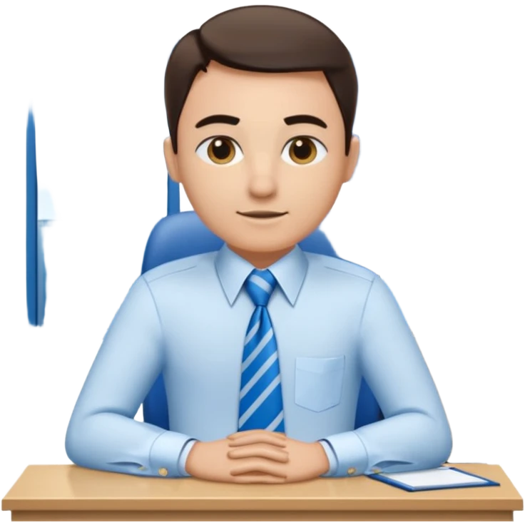 une image de 3/4 avec un recruteur à son bureau (l'image est tourné de 3/4) je veux une image qui soit de 3/4
 emoji