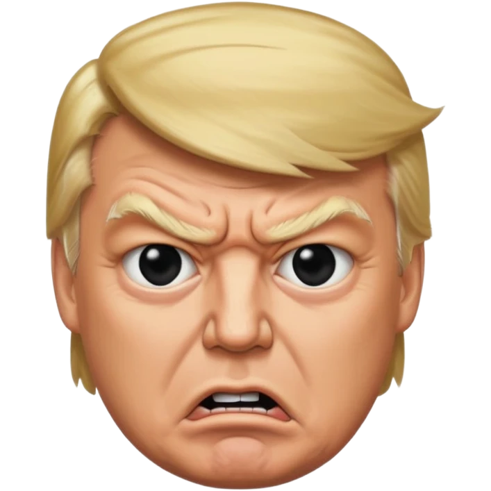 Black eye trump  emoji
