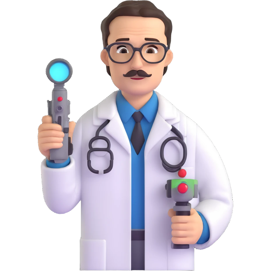 Edward Richtofen mad scientist from Call of Duty Zombies emoji
