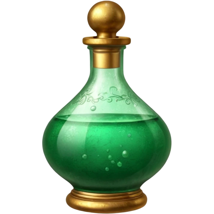 Vintage potion bottle emoji