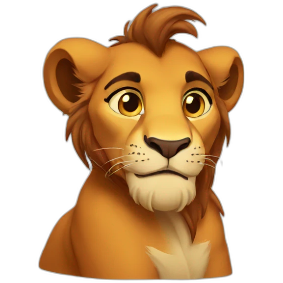 lion king emoji