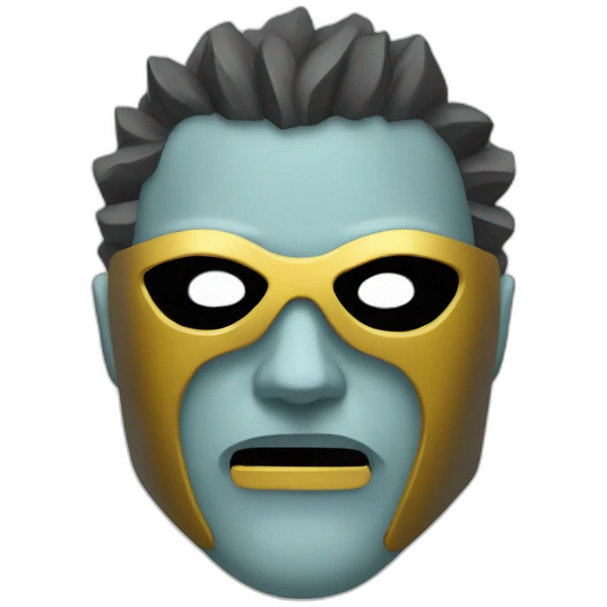 Gigsaw mask emoji