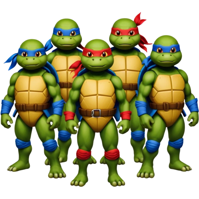 
Teenage Mutant Ninja Turtles (1987) characters emoji