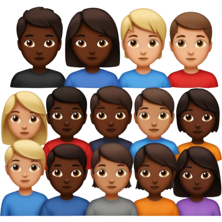 utilisateurs silhouette emoji
