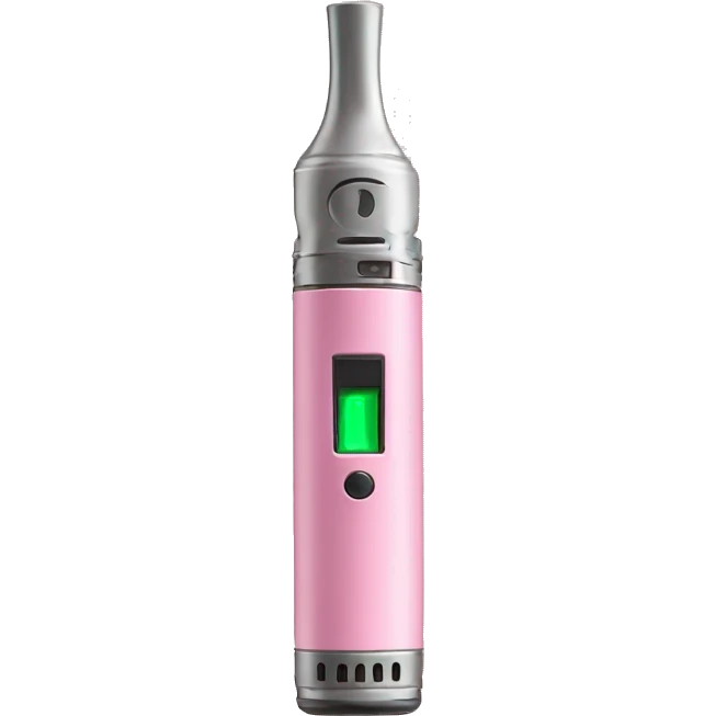 light pink electronic vape emoji