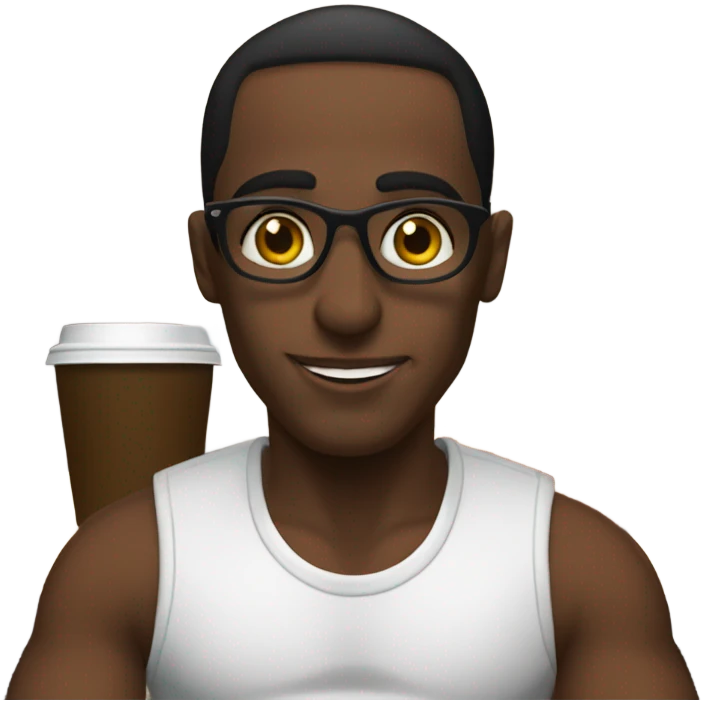 Diddy at a coffee shop named fairouz  emoji