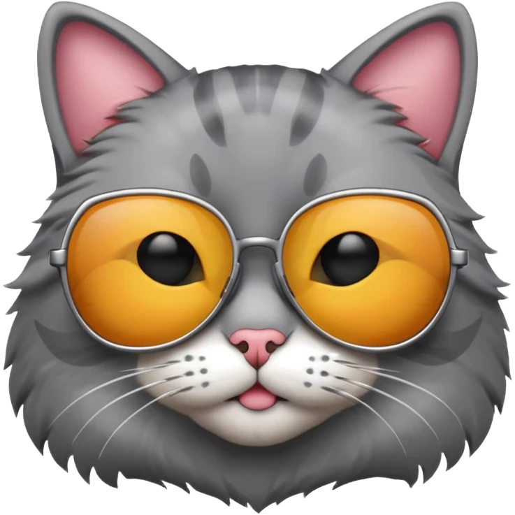 Cat wearing sunglasses emoji