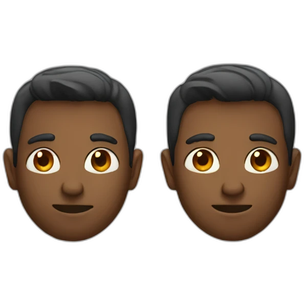two developpers faces emoji