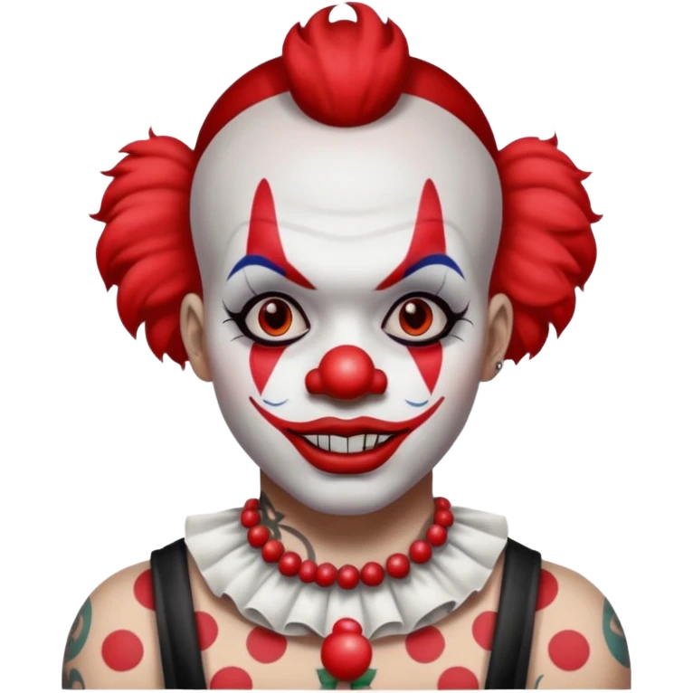 tattoes clown emoji