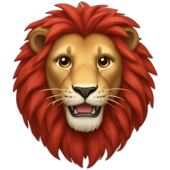 red lion emoji
