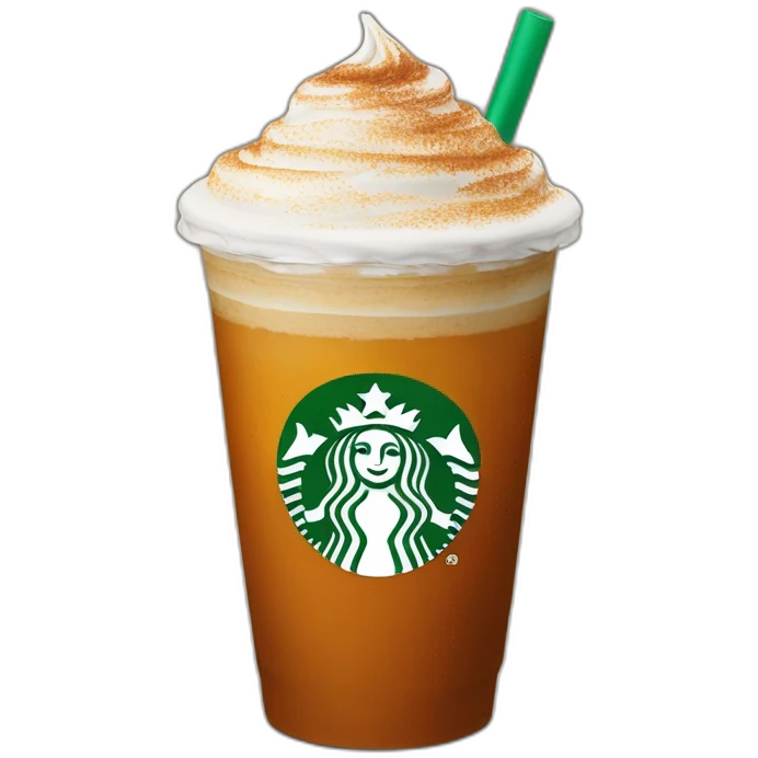 The best Starbucks pumpkin spice latte  emoji