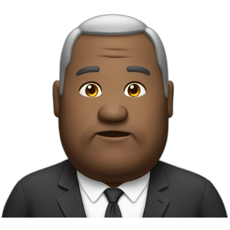 Big fat man emoji